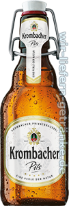 Krombacher Pils Bügelflasche